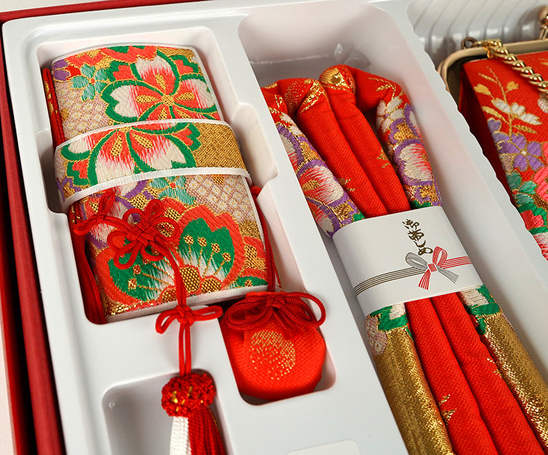 七五三 七才用 6点ハコセコセット 筥迫セット 新品hke002