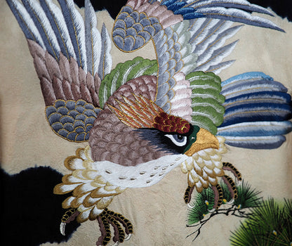 お宮参り 着物 男の子 男児祝着 正絹のしめ 初着 新品d2108