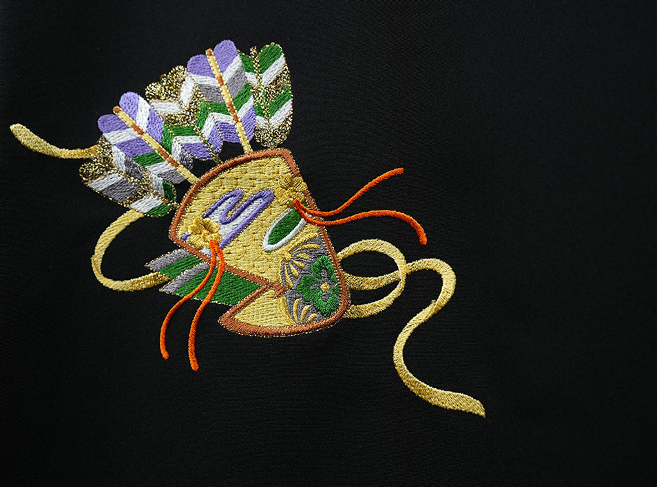 お宮参り 着物 男の子 正絹 祝着 のしめ 初着 産着 新品 d2123