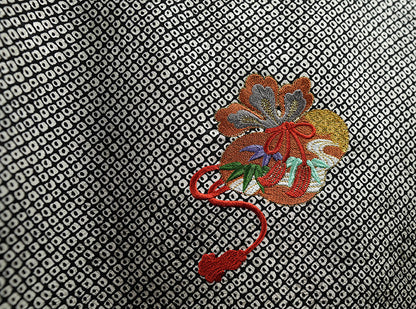お宮参り 着物 男の子 正絹 祝着 鷹柄 疋田｜初着 日本製 d2136
