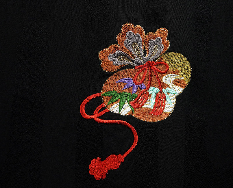 お宮参り 着物 男児祝着 正絹のしめ 初着 産着 新品d2144