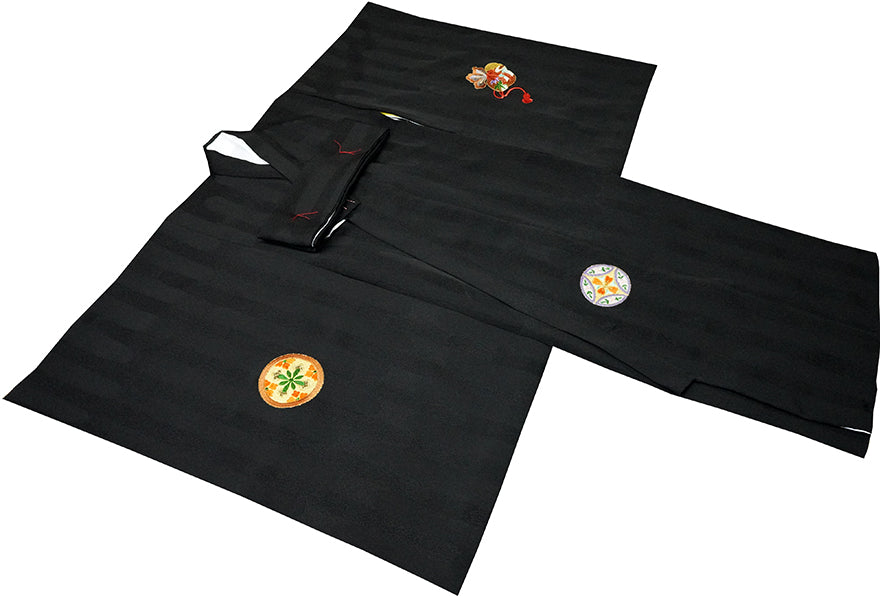 お宮参り 着物 男児祝着 正絹のしめ 初着 産着 新品d2144