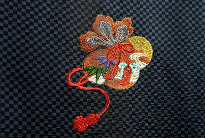 お宮参り 着物 男の子 男児祝着 正絹のしめ 初着 産着 新品d2145