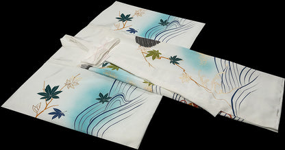 お宮参り 着物 男の子 男児祝着 正絹のしめ 初着 産着 新品d32056