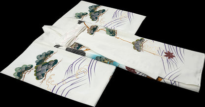 お宮参り 着物 男の子 男児祝着 正絹のしめ 初着 産着 新品d32058