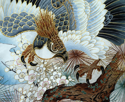 お宮参り 着物 男の子 男児祝着 正絹のしめ 初着 新品d53014