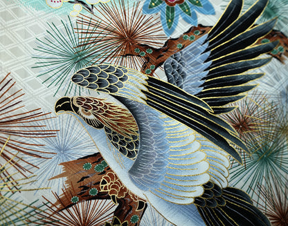 お宮参り 着物 男の子 男児祝着 正絹のしめ 初着 新品d53014