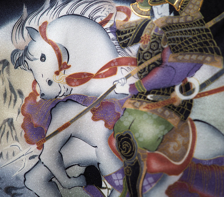 お宮参り着物 男児祝着 正絹のしめ 初着 産着 新品d7808