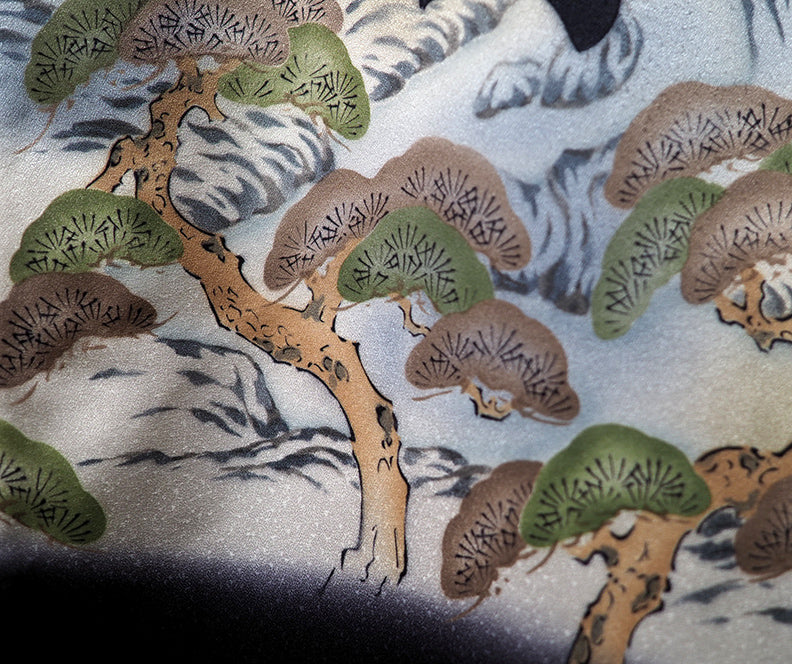 お宮参り着物 男児祝着 正絹のしめ 初着 産着 新品d7808