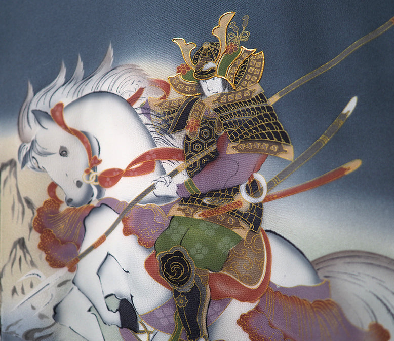 お宮参り着物 男児祝着 正絹のしめ 初着 産着 新品d7809