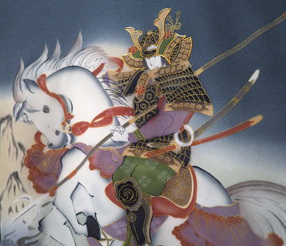 お宮参り着物 男児祝着 正絹のしめ 初着 産着 新品d7809