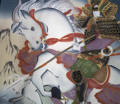 お宮参り着物 男児祝着 正絹のしめ 初着 産着 新品d7809