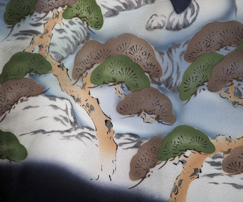 お宮参り着物 男児祝着 正絹のしめ 初着 産着 新品d7809