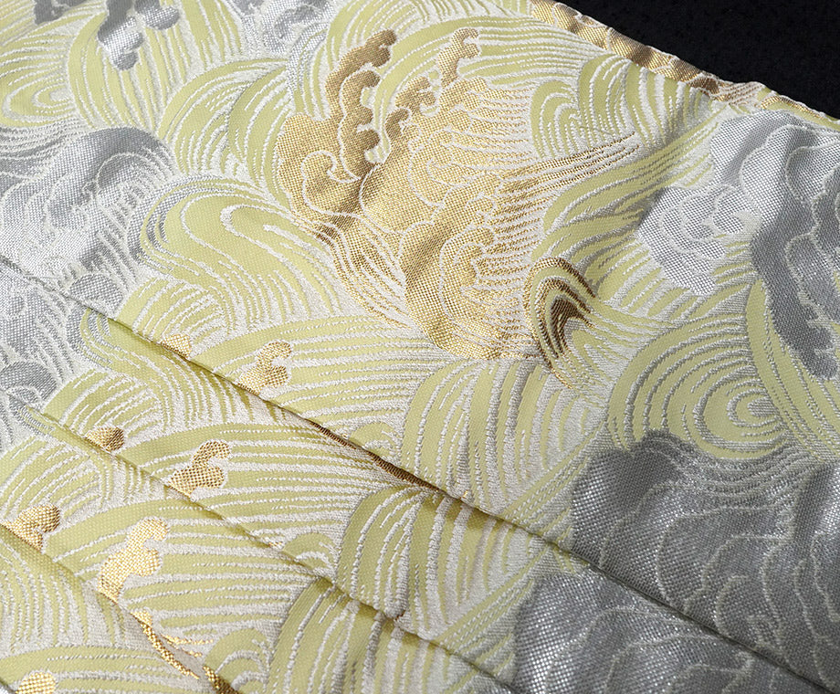 七五三 五歳 男児用 金襴袴セット 新品 7点セットhk128