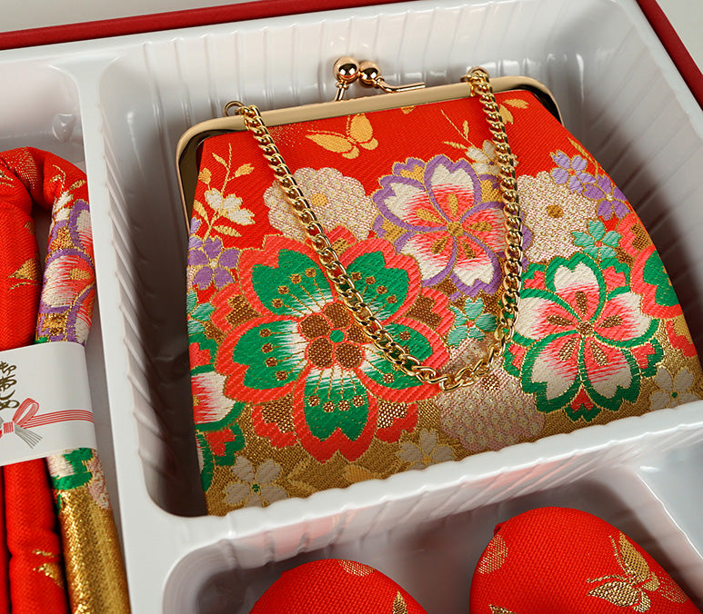 七五三 七才用 6点ハコセコセット 筥迫セット 新品hke002