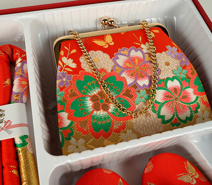 七五三 七才用 6点ハコセコセット 筥迫セット 新品hke002