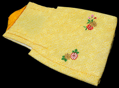 七五三 女児三歳用被布セット正絹 初節句 新品ht319