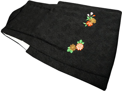 七五三 女児三歳用 被布コート  正絹 絞り 新品ht329