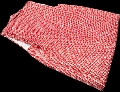 七五三 3歳 女の子 正絹 赤 被布コート 絞り 新品ht330