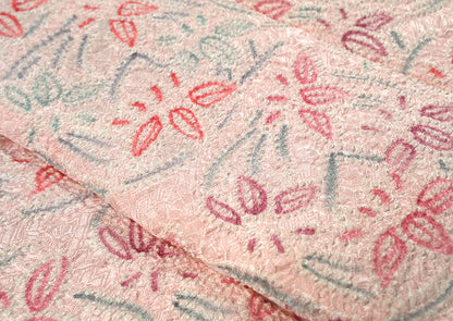 七五三 3歳 女の子 正絹 ピンク 被布コート 絞り 新品ht331