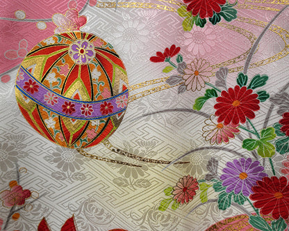 お宮参り 女の子 着物 女児祝着 正絹 のしめ 初着 産着 新品j1015