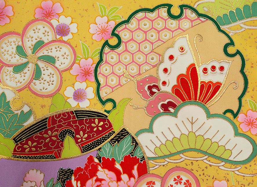 お宮参り 女の子 着物 女児祝着 正絹 のしめ 初着 産着 新品j2035