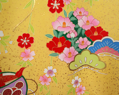 お宮参り 女の子 着物 女児祝着 正絹 のしめ 初着 産着 新品j2035