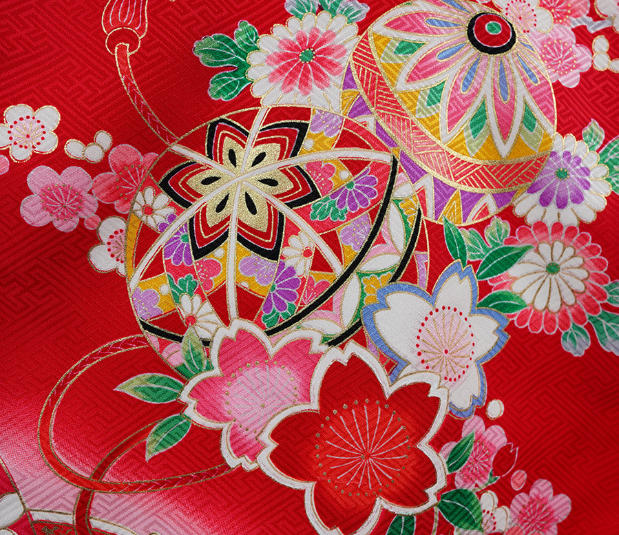 お宮参り 着物 女児祝着 正絹 のしめ 初着 産着 新品j31001