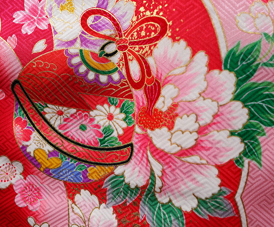 お宮参り 着物 女児祝着 正絹 のしめ 初着 産着 新品j31001