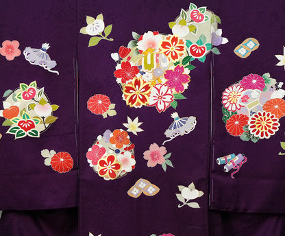 お宮参り 着物 女 女児祝着 正絹 のしめ 初着 産着 新品j31013