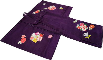 お宮参り 着物 女 女児祝着 正絹 のしめ 初着 産着 新品j31013