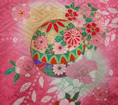 お宮参り 着物 女児祝着 正絹 のしめ 初着 産着 新品j3202