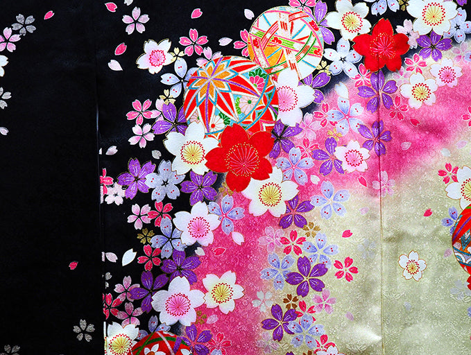 お宮参り 着物 女児祝着 正絹 のしめ 初着 産着 新品j3213