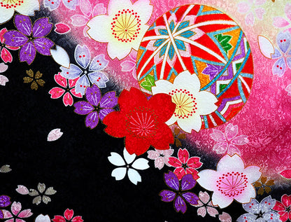 お宮参り 着物 女児祝着 正絹 のしめ 初着 産着 新品j3213