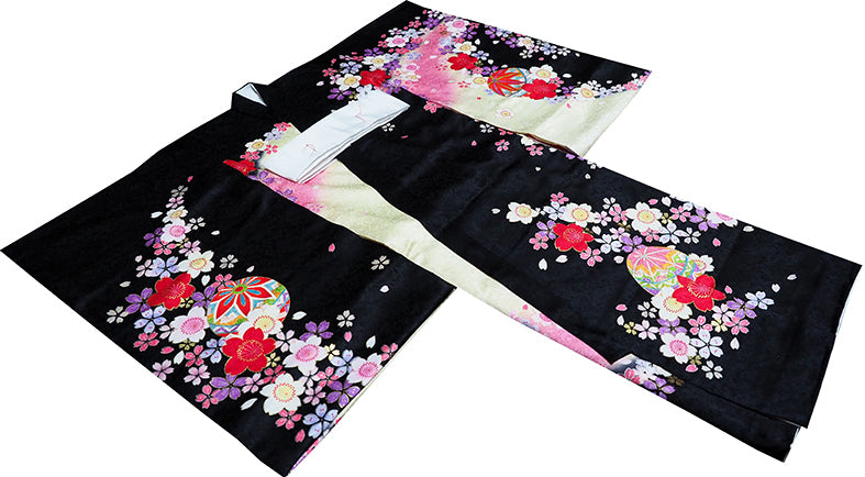 お宮参り 着物 女児祝着 正絹 のしめ 初着 産着 新品j3213