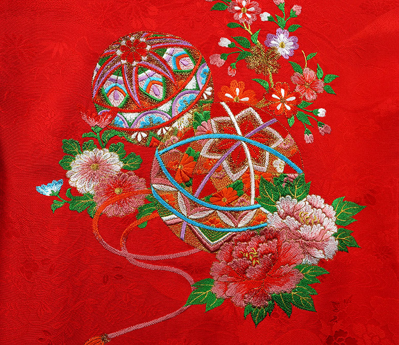 お宮参り 女の子 着物 女児祝着 正絹 のしめ 初着 産着 新品j3901