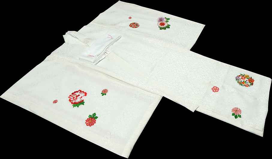 七五三 着物 3歳 女の子【正絹】着物 被布セット 新品 73jc3902
