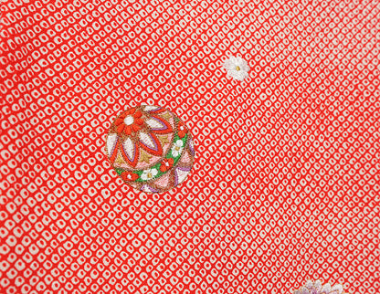 お宮参り 着物 女の子 祝着 正絹 のしめ 初着 産着 新品j3905