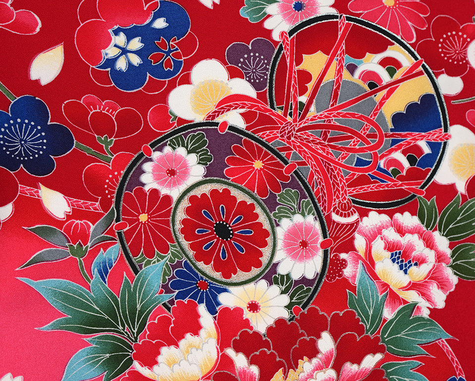 お宮参り 着物 女児祝着 正絹 のしめ 初着 産着 新品j51017