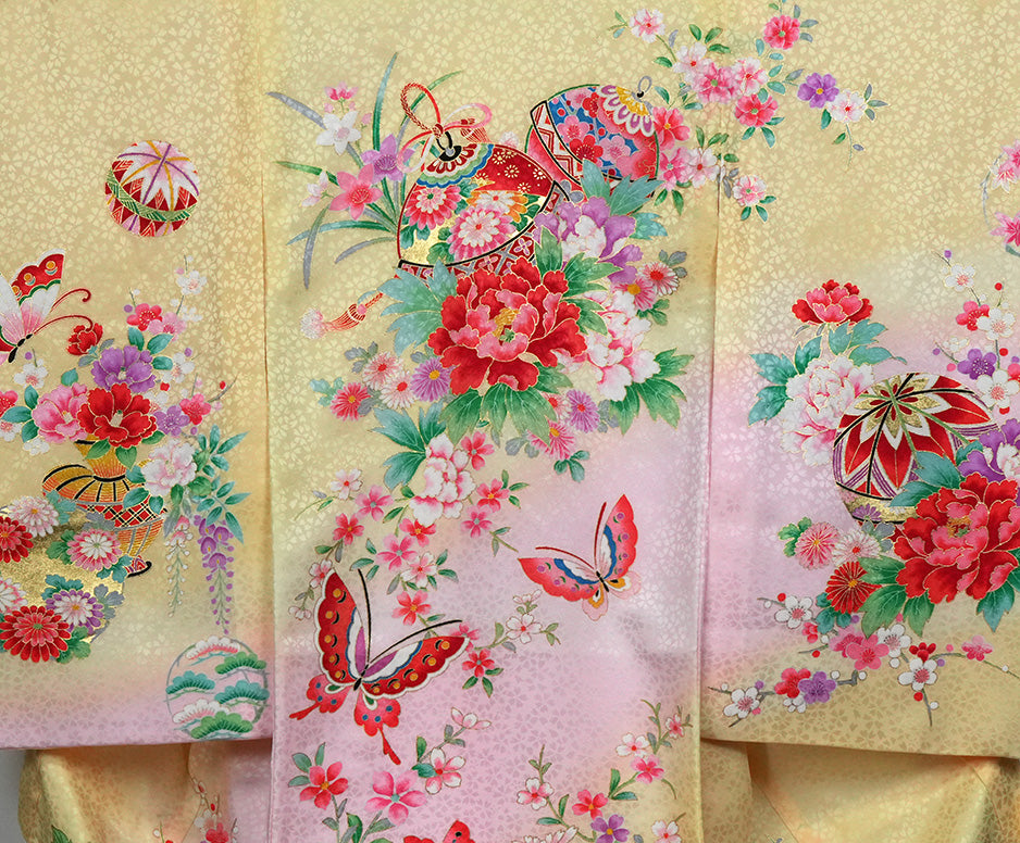 お宮参り 着物 女児祝着 正絹 のしめ 初着 産着 新品j51020