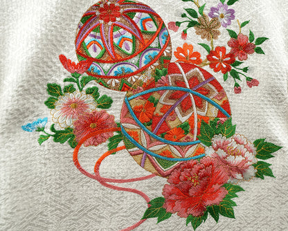 お宮参り着物 女児祝着 正絹 のしめ 初着 産着 絞り 新品j912